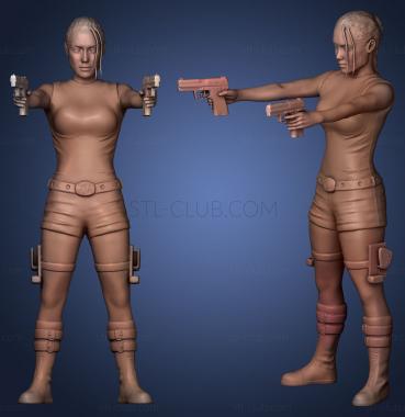 3D model Lara Croft (STL)